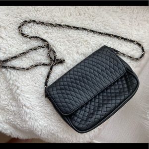 Vintage small black handbag